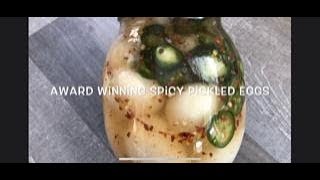 Award winning pickled eggs texas 5 time winner [upl. by Eblehs]