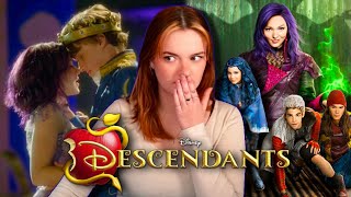 This MIGHT be Disneys BEST movie my FIRST TIME watching Descendants [upl. by Coyle]