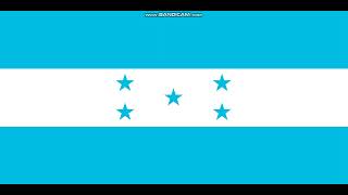 Honduras Flag And National Anthem [upl. by Nnarual]