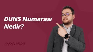 DUNS Numarası Nedir DUNS Numarası Nerelerde Kullanılır [upl. by Aveneg]