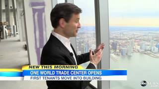 One World Trade Center Opens 1st Tenants Move In [upl. by Alyos893]