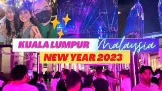 KLCC COUNTDOWN 2023  NEW YEAR’S EVE IN KLCC PARK 2023 [upl. by Germaine673]