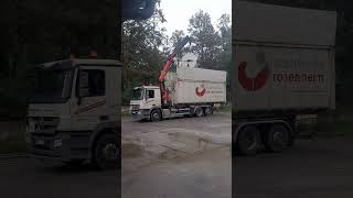 Altpapier Entsorgung Stadtwerke Rosenheim September 2024 Teil 2 MERCEDES BENZ ACTROS [upl. by Tanhya]