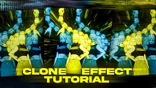 Manga Clone Effect Tutorial  Alight Motion [upl. by Nyrek667]