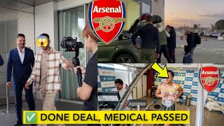 Done DEAL ✅ Arsenal Agreed £53M Transfer Medical Passed 💯 Fabrizio Romano Confirmed [upl. by Enoek]