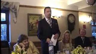 Aideys Speech at his parents 50th Wedding Anniversary 2008 [upl. by Sholeen]