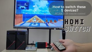 How to Connect Multiple devices to 1 monitor  Easy Setup  MTVIKI [upl. by Ddat]