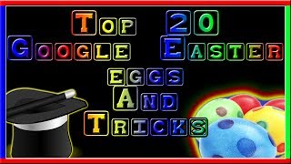 Top 20 Google Easter Eggs And Tricks [upl. by Cristen550]