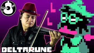 Deltarune Field of Hopes and Dreams Violin Symphonic Metal Cover  String Player Gamer [upl. by Anrim]