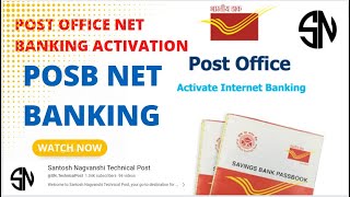 How to Set Up a Post Office Savings Account POSB Internet Banking Activation [upl. by Kirsti]