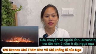 120 Drone Ghé Thăm Kho Đạn Dược Sân Bay Quân Sự của Nga ✅Lavrov Lại Hù Dọa Thế Giới bằng VKHN [upl. by Aihsoek]