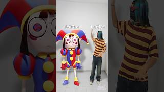 ESTATURA DE LOS PERSONAJES DE DIGITAL CIRCUS D SHORTS [upl. by Atekan]