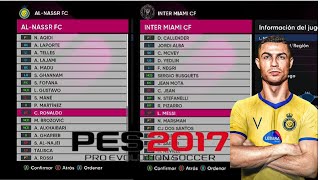 ACTUALIZAR PES 2017 A 2024 PC  NEXT SEASON PATCH 2024 AIO A911GAMER [upl. by Osterhus280]