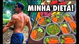 Alimentação Vegetariana Estrita para Ganho Muscular  Preparo Semanal [upl. by Atnauqal379]