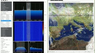 NOAA19 reception with SDRplay RSP [upl. by Sera298]