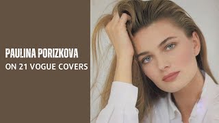 Paulina Porizkova On 21 VOGUE Covers [upl. by Walcoff]