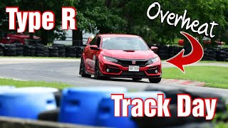 FK8 Civic Type R track day Some issues revealed [upl. by Anekam]