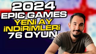 EPİC YENİ AY TAKVİMİ İNDİRİMLERİ 76 OYUN ÖNERİSİ [upl. by Enom]