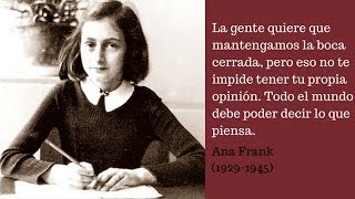 Reseña quotEl diario de Ana Frankquot [upl. by Nnitsuj]