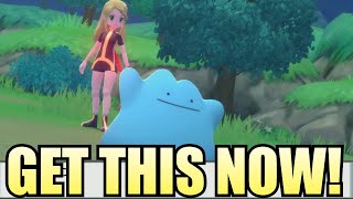 Get 6 IV Japanese SHINY Ditto NOW in Pokemon Brilliant Diamond Shining Pearl [upl. by Alvord]