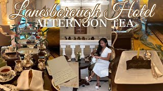 Afternoon tea at The Lanesborough Hotel ☕️ Queen Charlotte  Where to have afternoon tea series [upl. by Hollie]