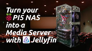 Turn your PI5 NAS into a MEDIA SERVER using JELLYFIN [upl. by Htenywg]