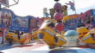 PNE Playland Rides at The Fair in Vancouver Pacific National Echibition [upl. by Aicia103]