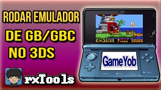 3DS Como jogar GBGBC no Nintendo 3DS pela rxTools [upl. by Ytram]