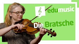 edumusic  Die Bratsche Instrumentenkunde für Kinder [upl. by Eirellam]