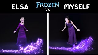 INTO THE UNKNOWN Movie VS FanMade  Side by Side Comparison ★ FROZEN 2 in REAL LIFE COVER by Lele [upl. by Jermaine76]