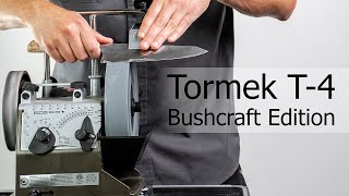 Tormek T4 Bushcraft Edition  Knife and Axe Sharpening [upl. by Asilam]