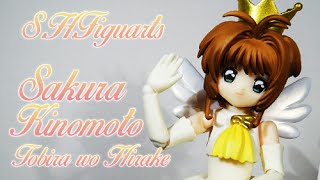 SH Figuarts Sakura Kinomoto Cardcaptor Sakura Tobira wo Hirake Review [upl. by Hogle778]