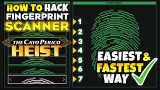 GTA 5 Online How to Hack Fingerprints Scanner EASIEST WAY in Cayo Perico Heist [upl. by Ahsoyek]