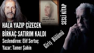 SESLİ KİTAP  Giriş  Hala Yazıp Çizecek Birkaç Satırım Kaldı Tamer Şahin  SeslendirenElif Sertuç [upl. by Marquita444]