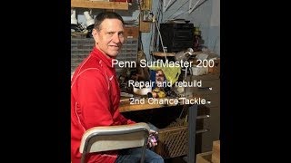 Penn Surfmaster 200 repair or rebuild with reel overview and tips [upl. by Blakely258]