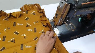 Very Easy and Beautiful Pillow Cover Cutting and Stitching Full Tutorial  By Simple Cutting [upl. by Ezequiel359]