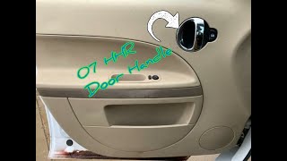 2007 Chevy HHR interior door handle RampR [upl. by Balf]