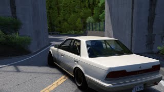 Nissan Laurel C33 Downhill Drift at Hakone Nanamagari  Assetto Corsa [upl. by Corin]