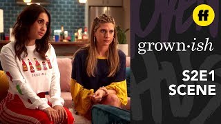 grownish Season 2 Episode 1  Zoey And Lucas quotRomanticquot Reunion  Freeform [upl. by Armahs]