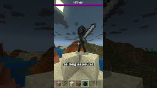 How to get a Knockback 1000 Stick in Minecraft Bedrock 🥊 shorts [upl. by Aseeral]