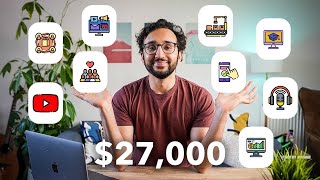 9 Passive Income Ideas  How I Make 27k per Week [upl. by Malaspina]