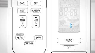 Daikin  animated operation manual  FTXZN [upl. by Aniale695]