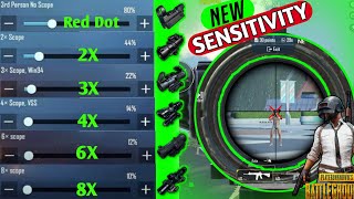 PUBGBGMI SCOPE SETTING 2X 3X 4X 6X 8X IN 2024😱 BGMI Scope Sensitivity Settings 2024✓ Scope Setting [upl. by Oraneg]