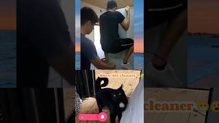 Funny guys invented new hand air cleaner 🤣😂shorts youtubeshorts funny comedy trending viralyt [upl. by Maddock66]