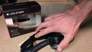 Ledlenser MH10 Headlamp for trail running [upl. by Yelreveb906]