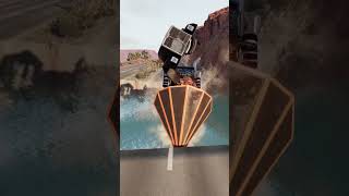 Very Big potholes Vs Truck beamngdrive carcrashgame automobile carsmash policevehicles beamng [upl. by Serrano]