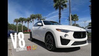 Heres The 550hp 2019 Maserati Levante GTS First Drive [upl. by Hagar890]