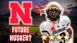 REACTION Nebraska Targeting ELITE TRANSFER RB  Colorado Dylan Edwards  Husker Football Recruiting [upl. by Heiner]