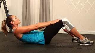 How to Do a Crunch Correctly Ab Exercise Fit How To [upl. by Eimaj]