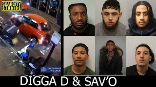 Digga D amp Sav0 CGM Jailed For Violent Street Brawl With Gang Rivals WestLondon StreetNews [upl. by Auqenes257]